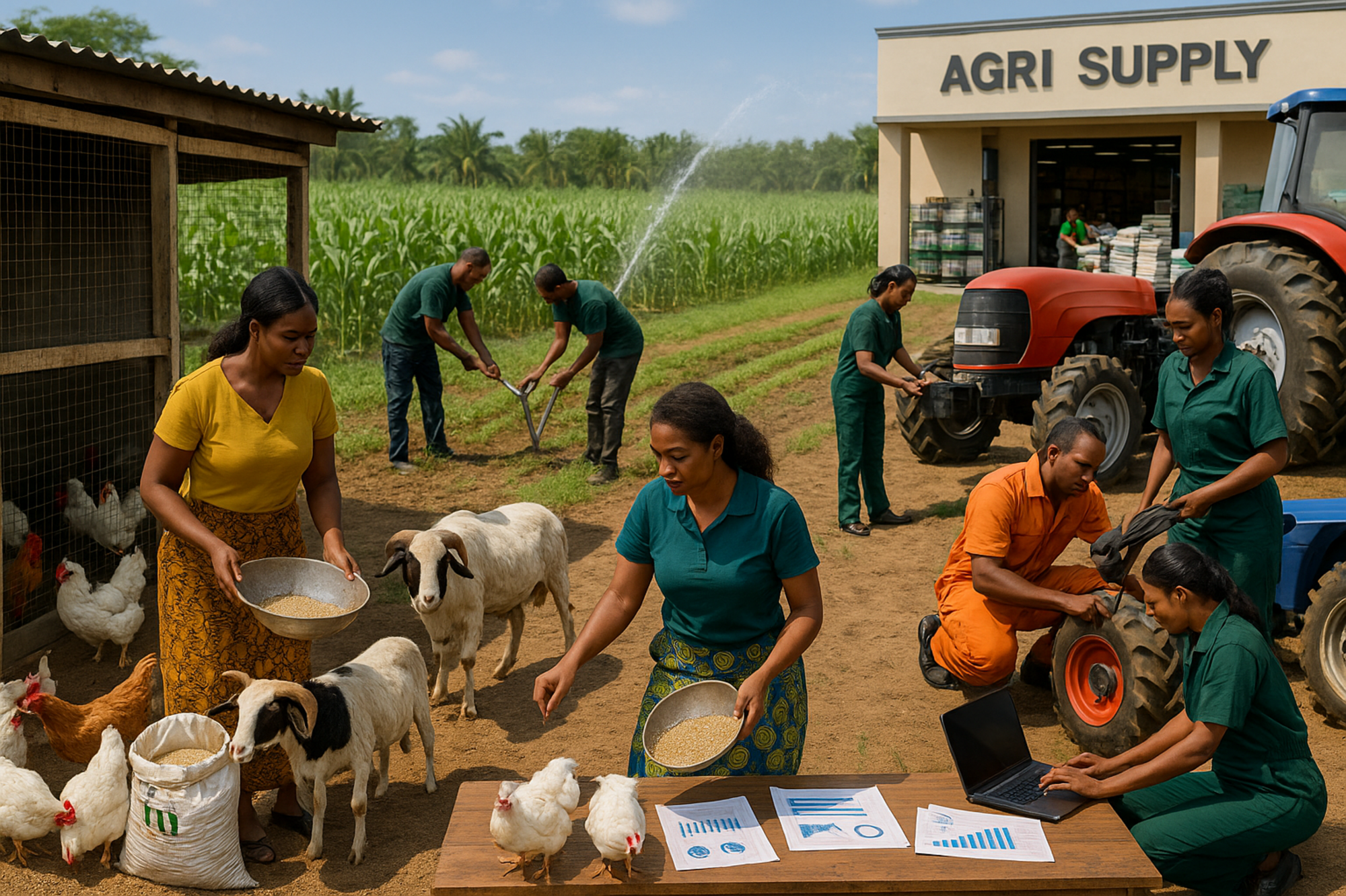 Agriculture panorama