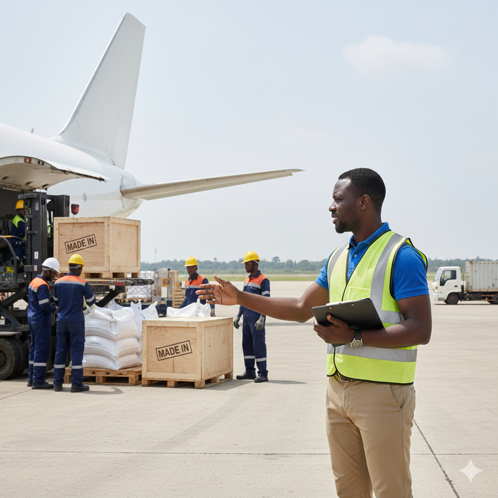 Avion cargo pour exportation internationale